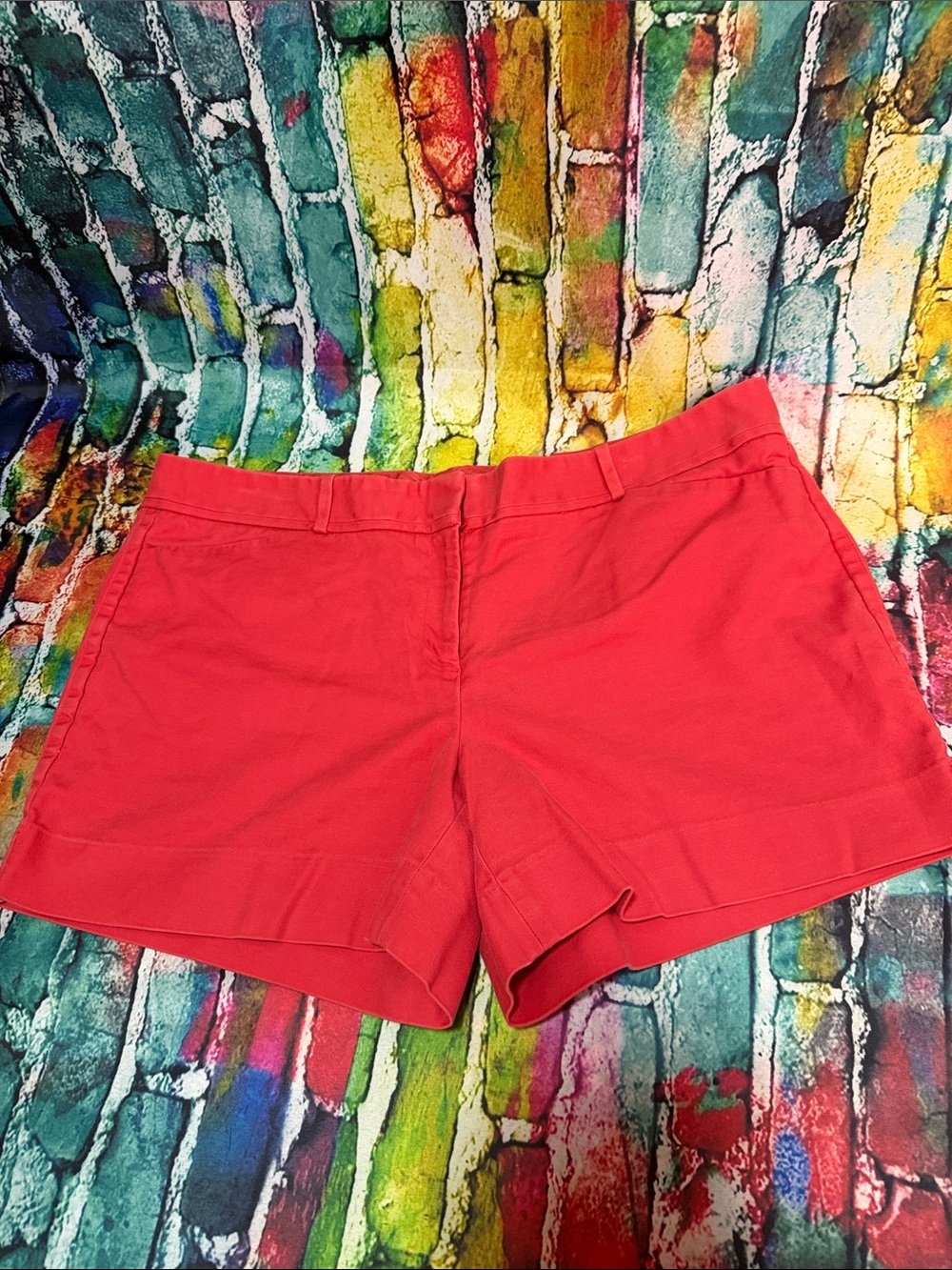 The Limited Redish orange Women's Tailored Shorts size 16 women’s